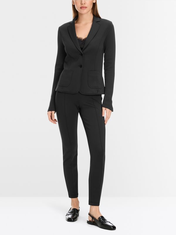 Marc Cain Scuba Blazer E34.02 J35 - Black &amp; Navy