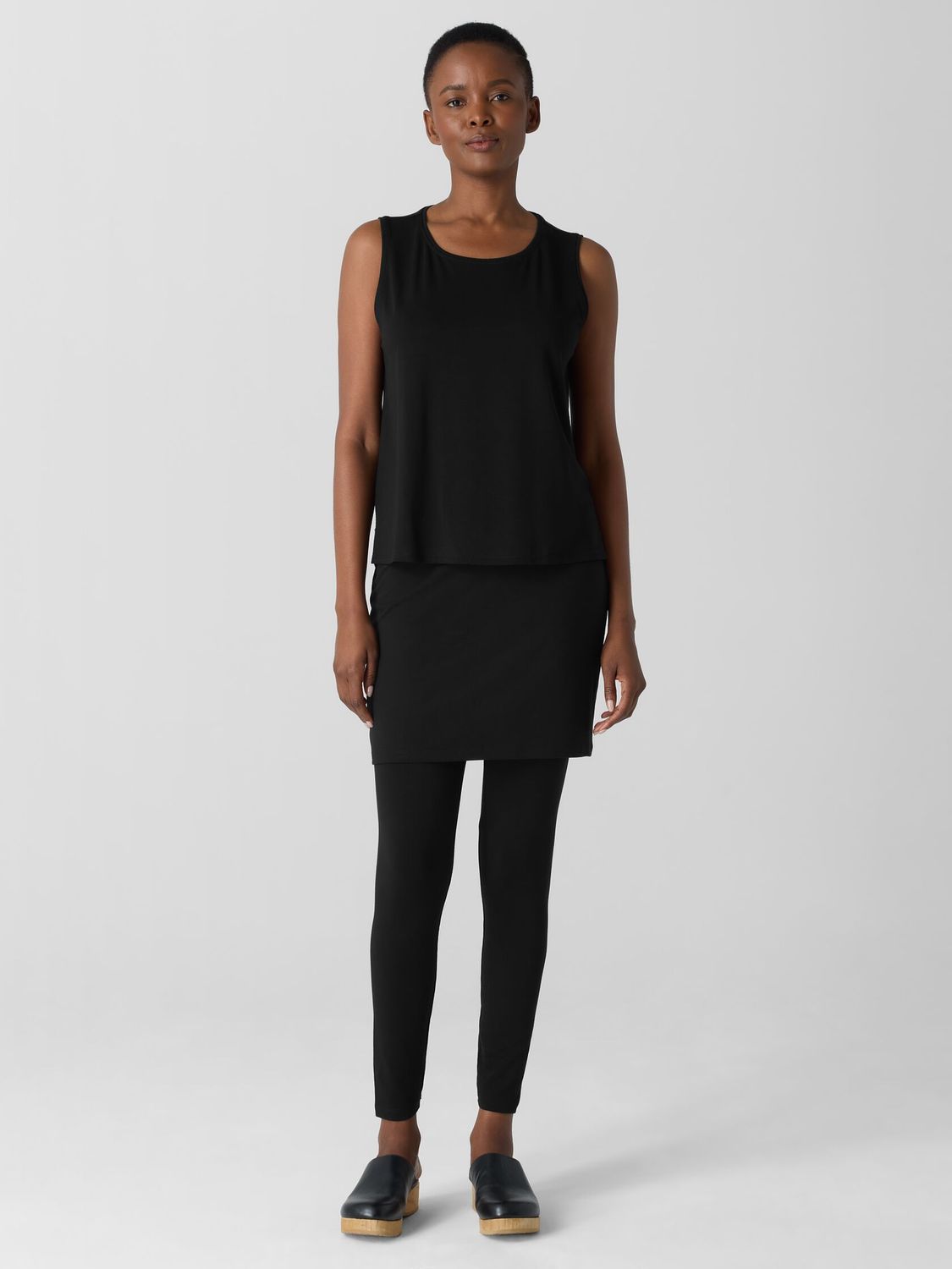 Eileen Fisher Jersey Skirted Legging F5TFFP4829