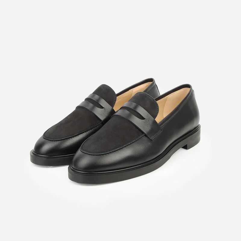 Poppy Barley Milan Loafer - Black