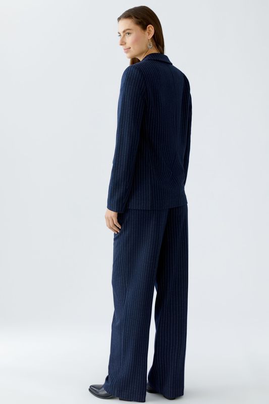 OUI Pinstripe Blazer.