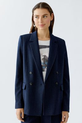 OUI Pinstripe Blazer.