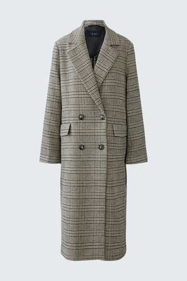 OUI Plaid Coat.
