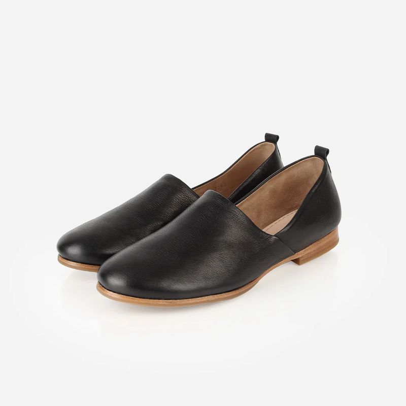 Poppy Barley At Leisure Slip-On Black