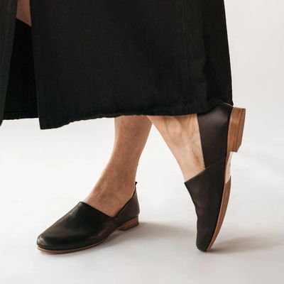 Poppy Barley At Leisure Slip-On Black