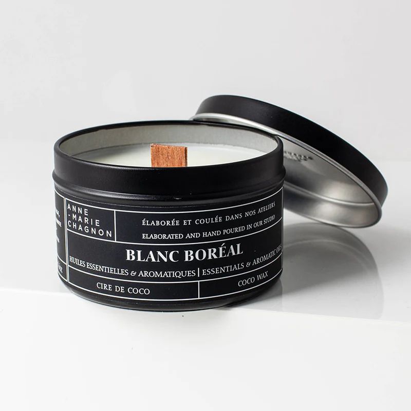 Anne Marie Chagnon Candle - Blanc Boreal &amp; Noir Sauge