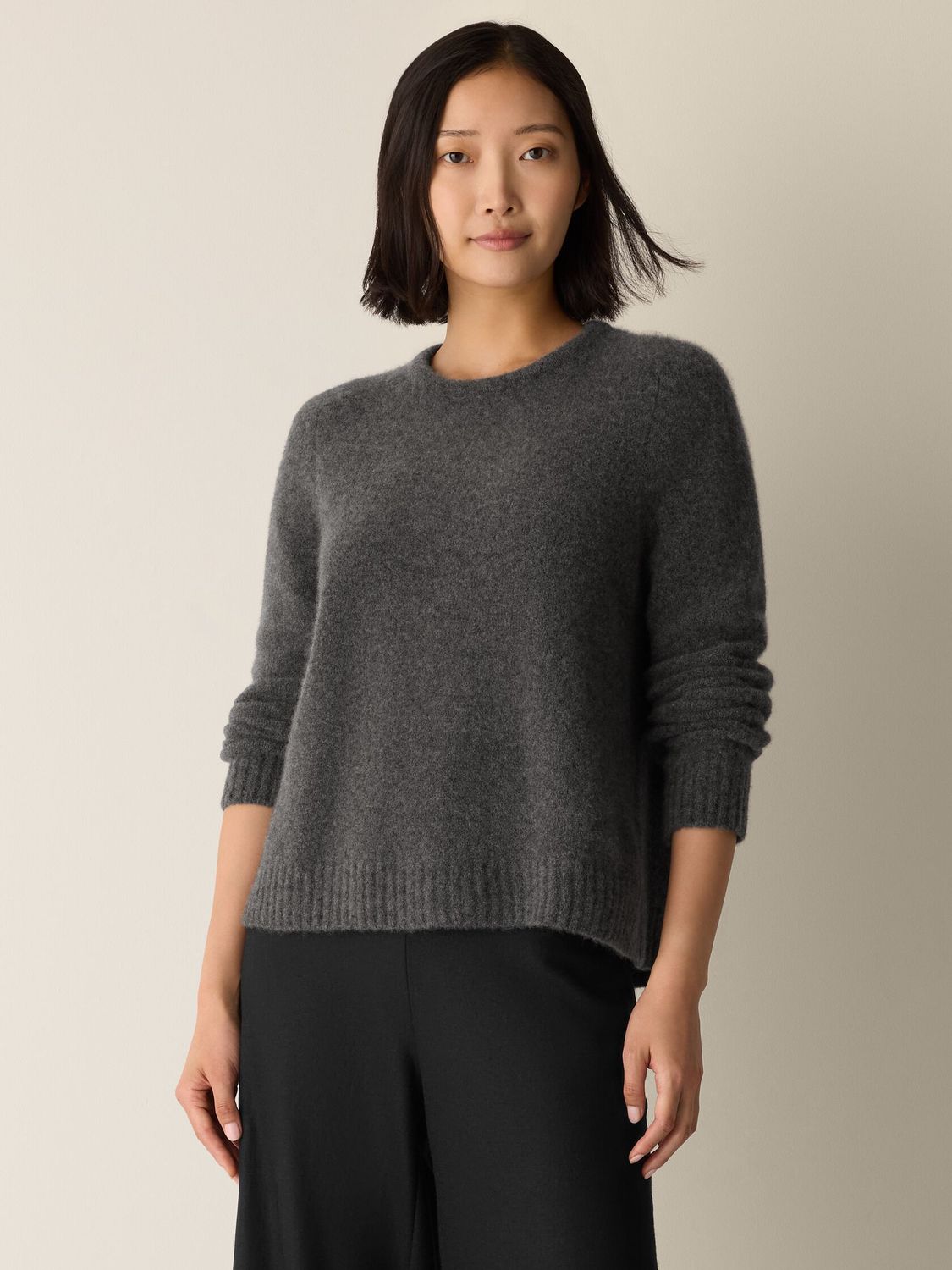 Eileen Fisher Cashmere Bliss Crew Sweater
