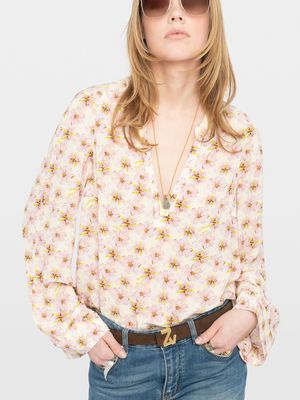Zadig Voltaire Torny Flower Blouse