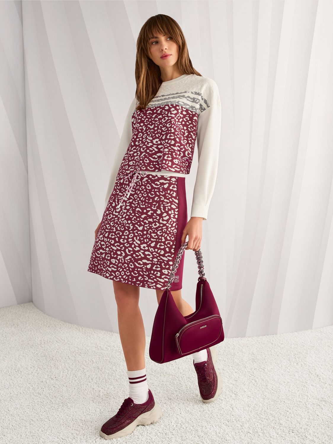 Marc Cain Animal Short Skirt