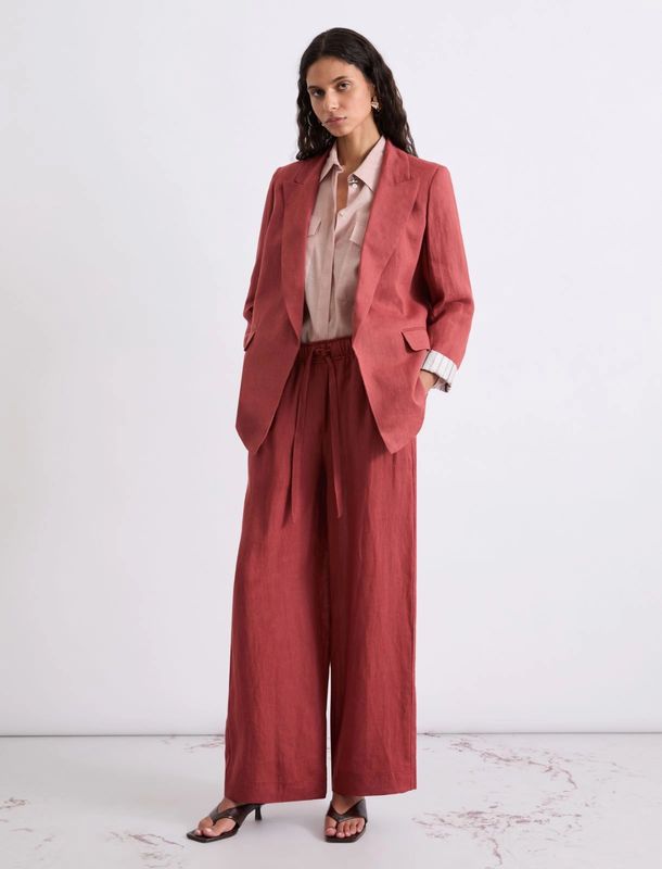 Marella Sauna Linen Blazer