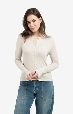 YaYa Jersey Cardigan 01019147 - Beige