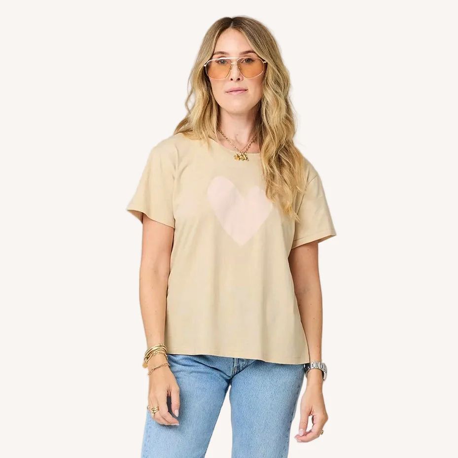Kerri Rosenthal Suke Imperfect Heart Tee