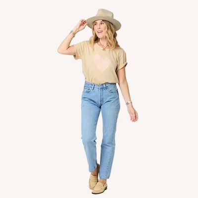 Kerri Rosenthal Suke Imperfect Heart Tee