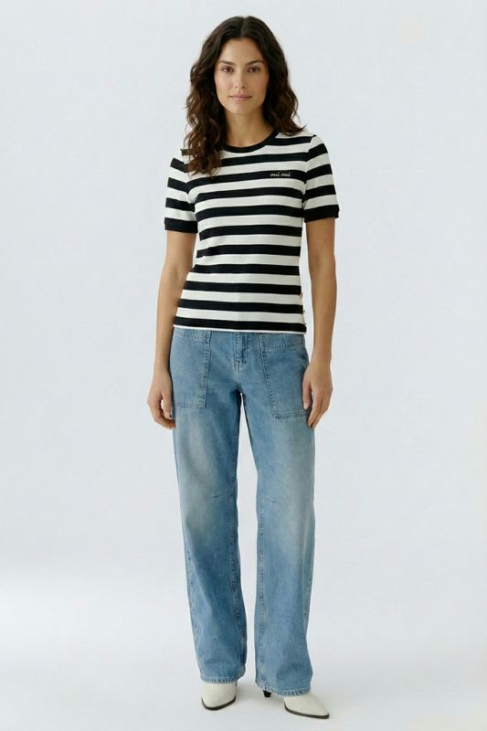 OUI Stripe Tee 96693