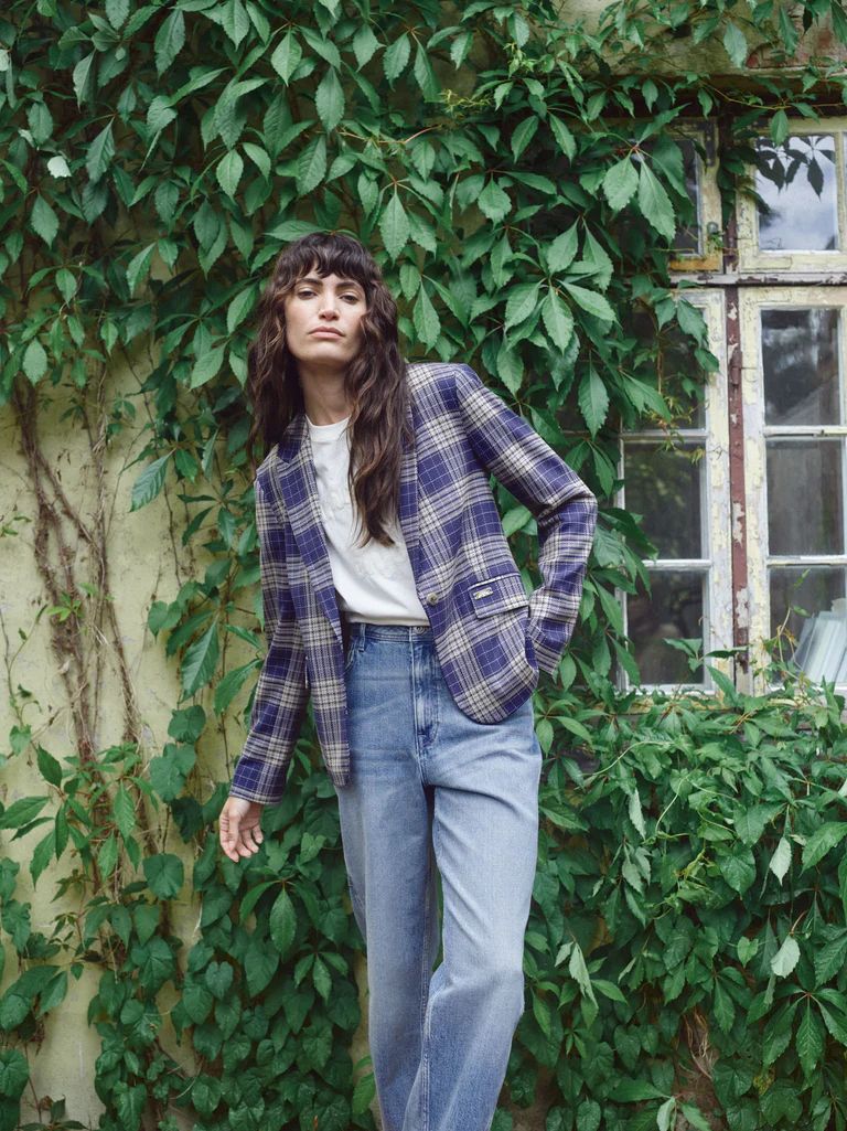 Mos Mosh Blake Check Blazer 178290