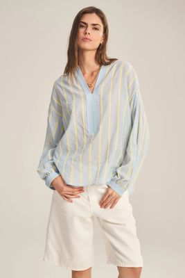 Velvet Analyn Striped Blouse