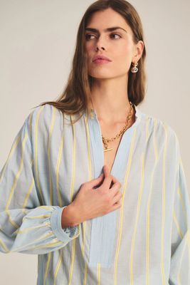 Velvet Analyn Striped Blouse