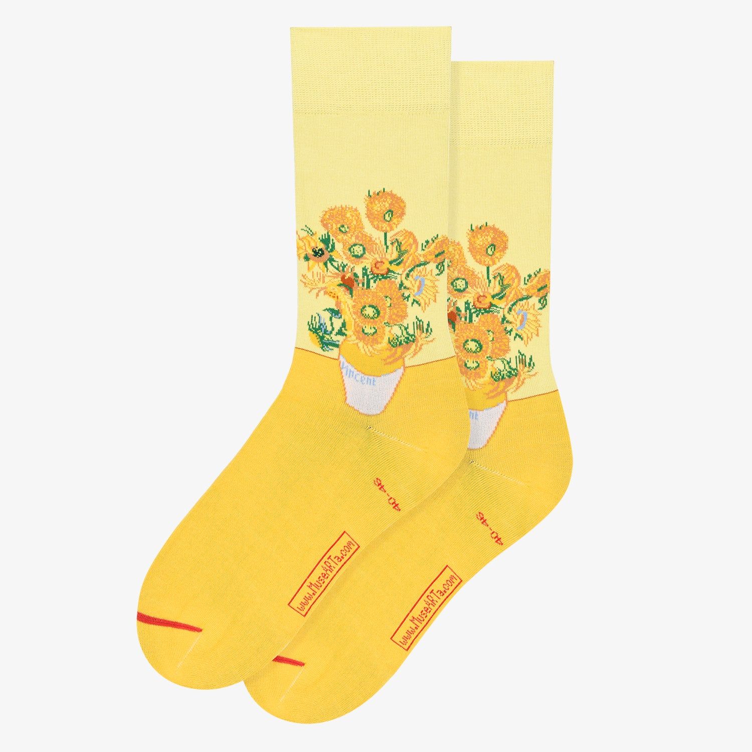 Museum Socks Van Gogh Sunflowers