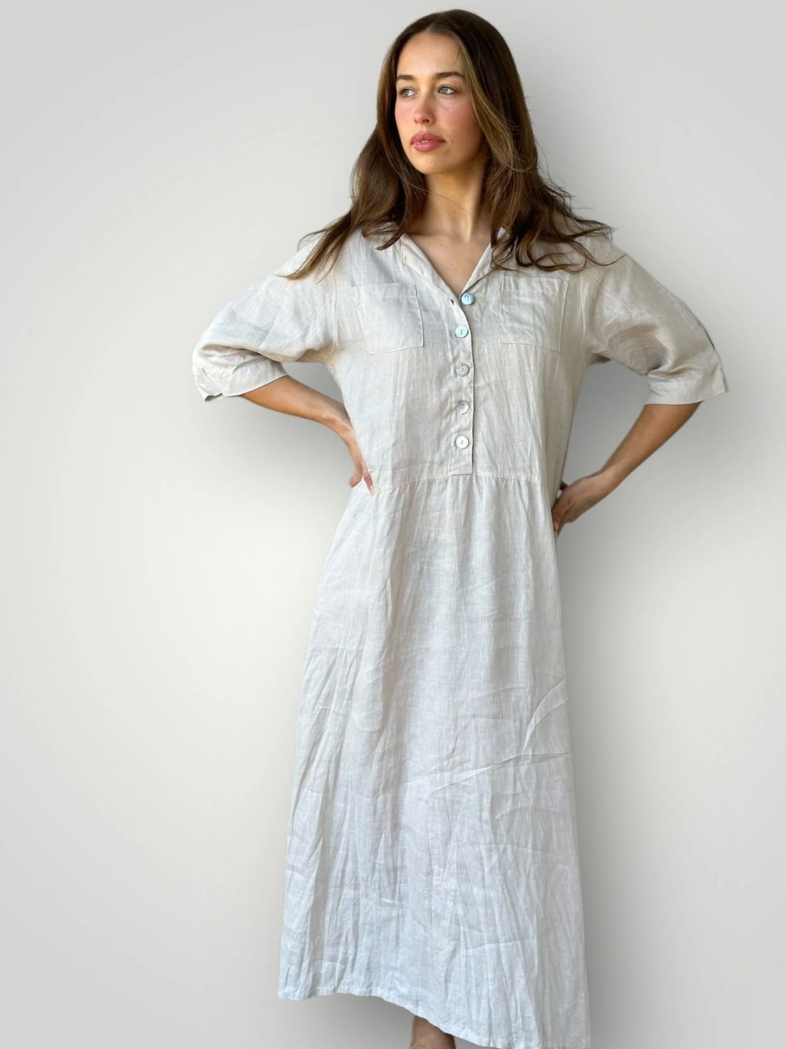 Frockk Bridget Dress - Natural
