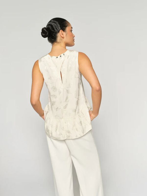 Mos Mosh MIxo Leaf Jacq Top  178350