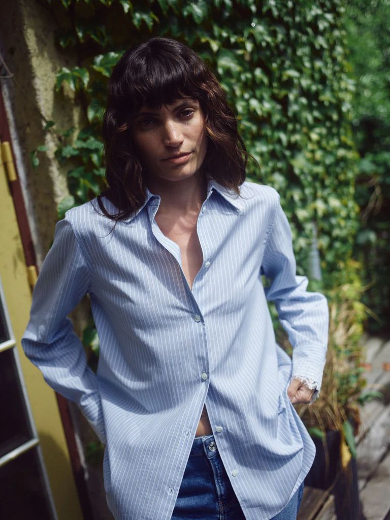 Mos Mosh Elinda Stripe Lace Shirt 177120