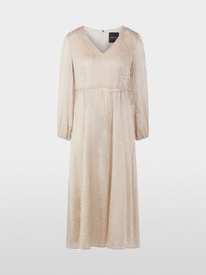 Marc Cain Satin Vneck Dress AC21.36 W67