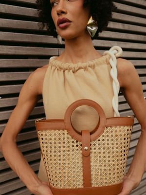 Mathilde Ventura Woven Mini Tote