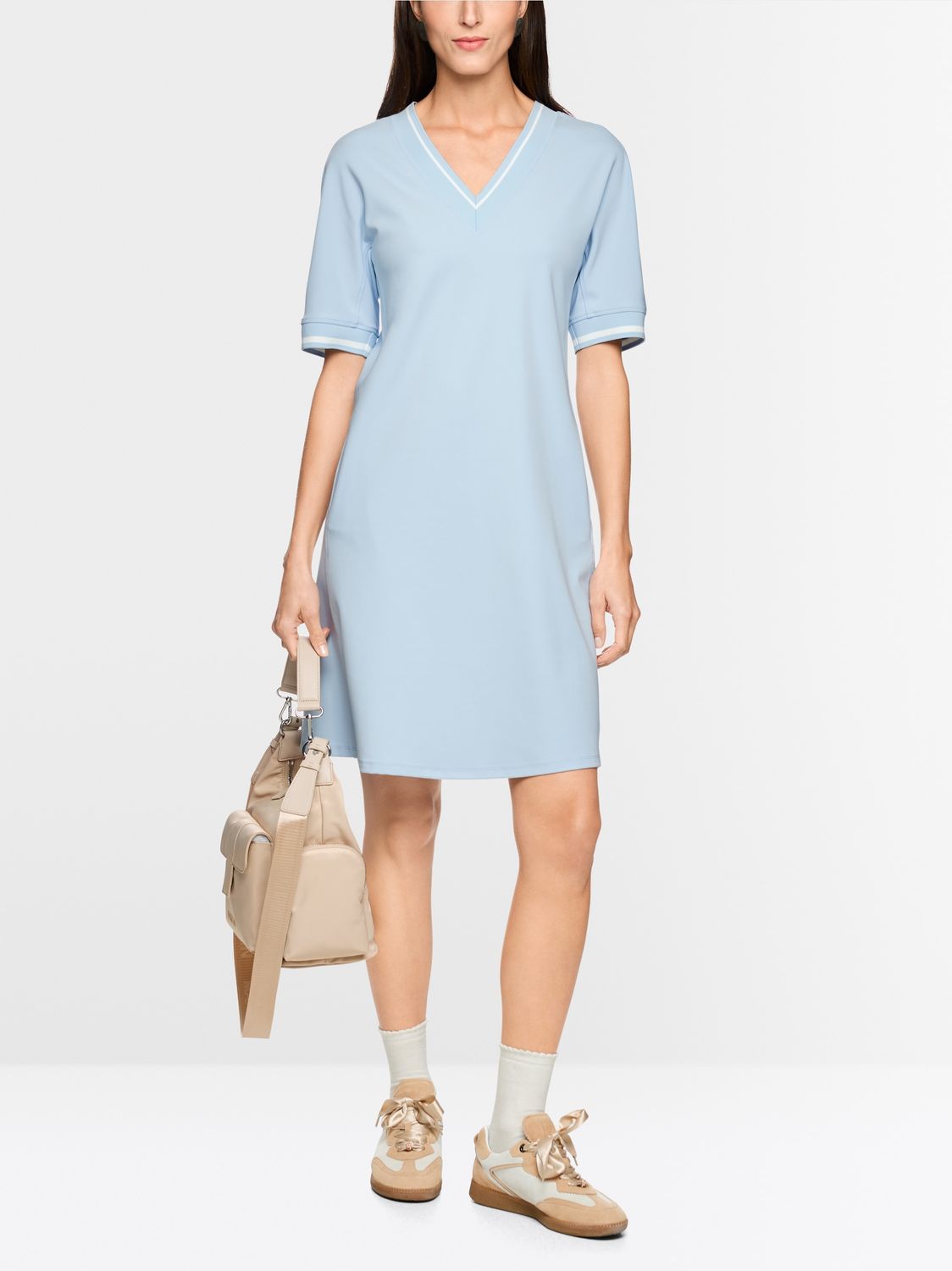 Marc Cain Vneck Sport Dress AS21.22 J54