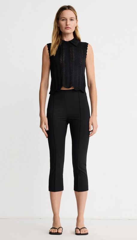 Smythe Pintuck Capri Pant