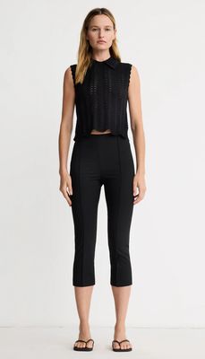 Smythe Pintuck Capri Pant