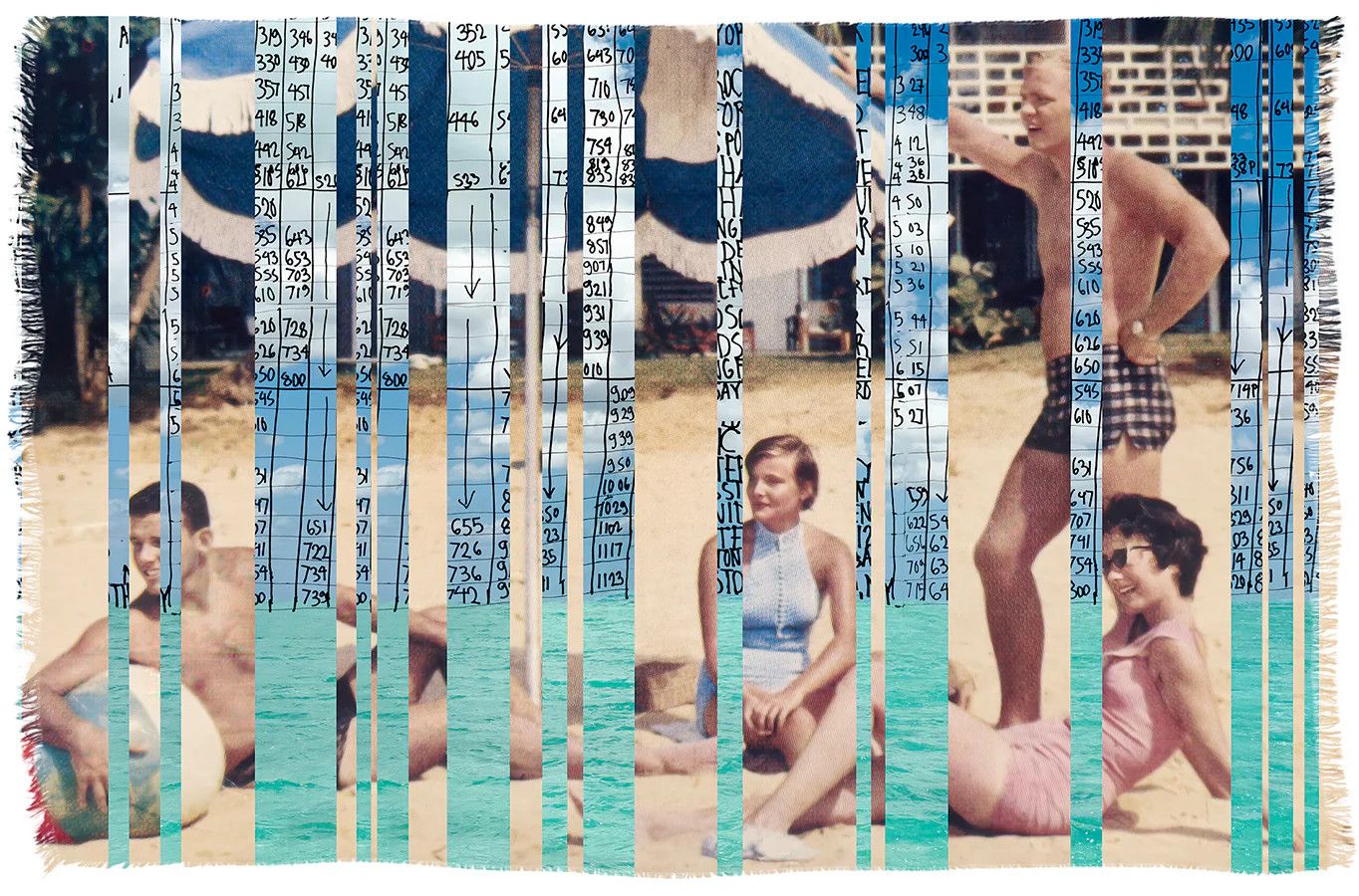 Suzi Roher Lily Small Beach Days Scarf