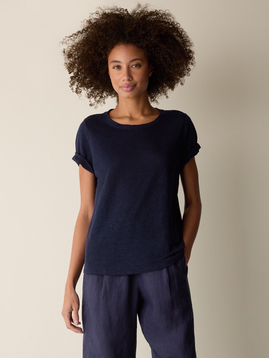Eileen Fisher Crew Tee S6IZ1T5852