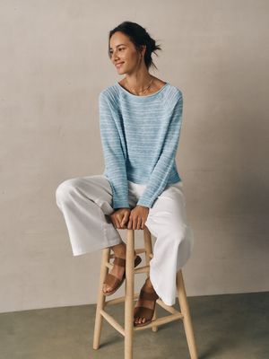 Eileen Fisher Bateau Long Sleeve S6LEOW6285