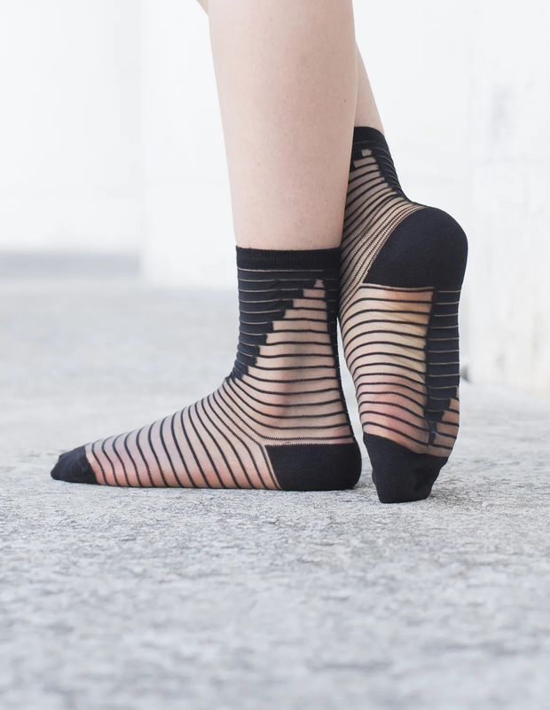 Eustache Shibuya Stripe Socks