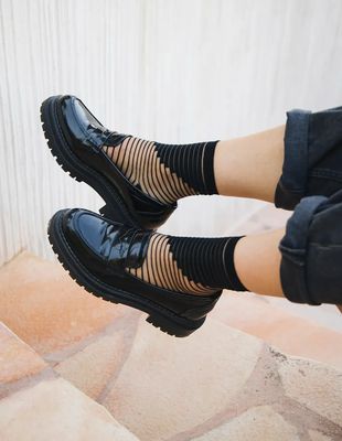 Eustache Shibuya Stripe Socks