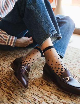 Eustache Nakameguro Polka Dot Socks