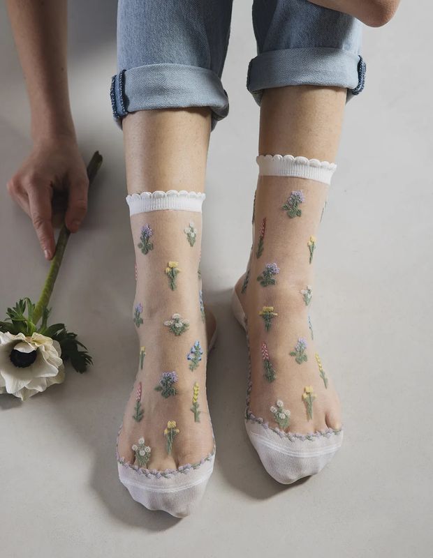 Eustache Wildflower Socks