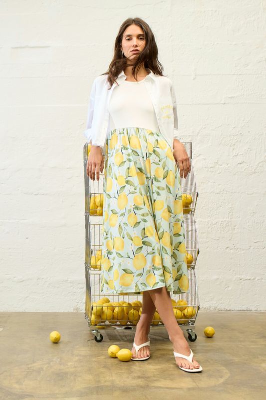 OUI  Lemon Dress 98391