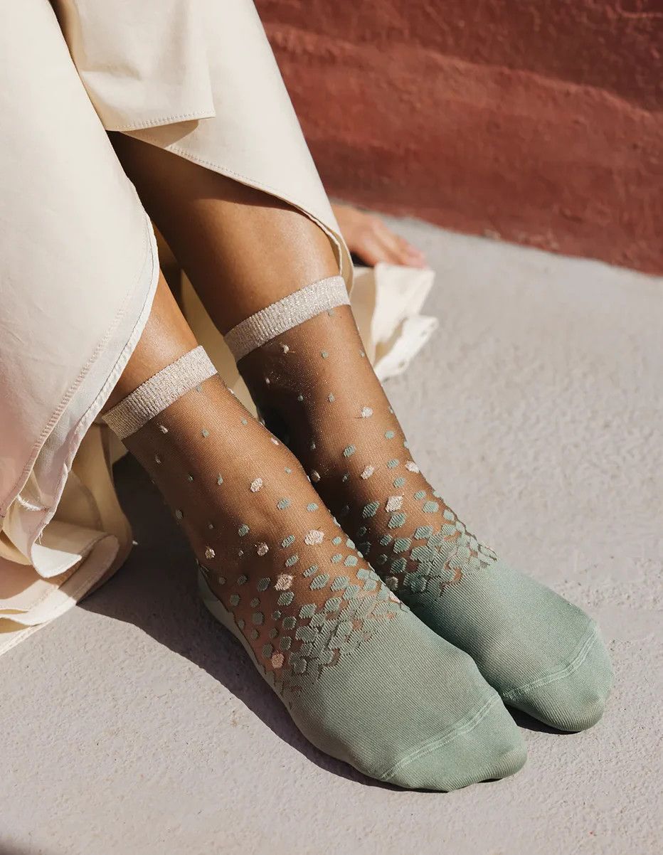 Eustache Nakameguro Polka Dot Socks