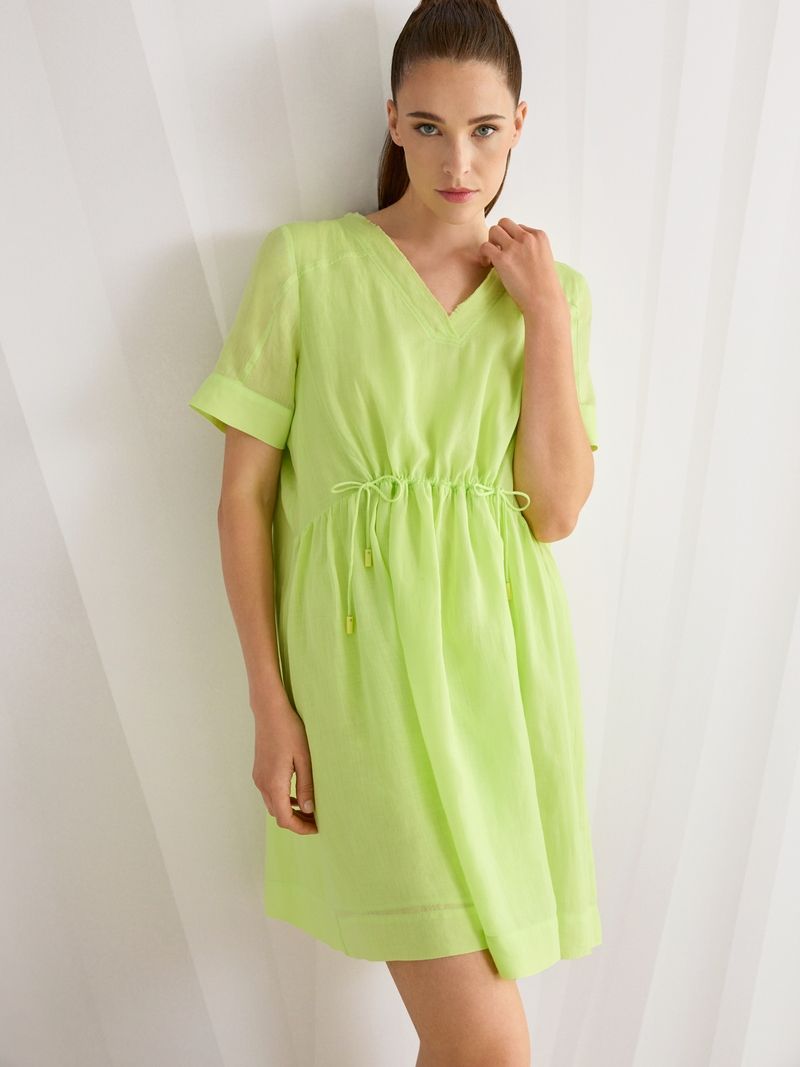 Marc Cain Short Sleeve Dress AS21.40 W96