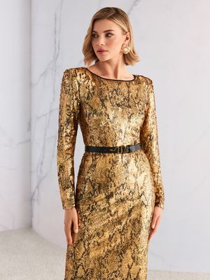 Marc Cain Snake Belt AGG1.01 L01