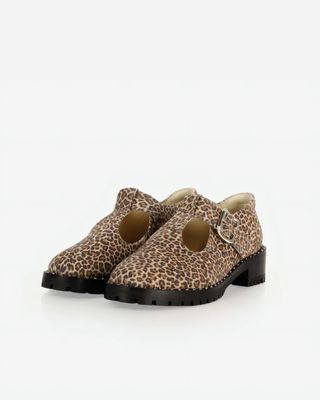 Poppy Barley Academy Mary Jane Leopard