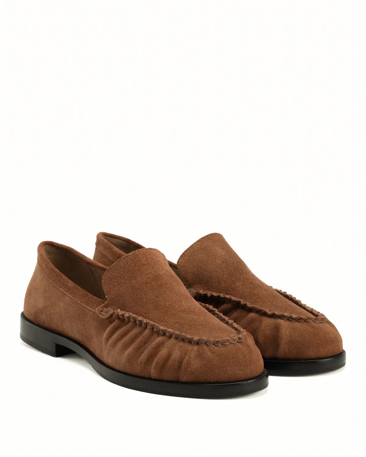 Poppy Barley Capsule Laid Back Loafer Hazelnut Suede