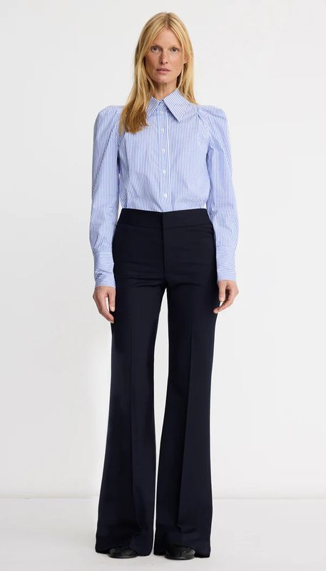 Smythe Lisbon Straight Leg Pant - Navy