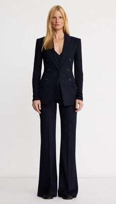 Smythe Lisbon Straight Leg Pant - Navy