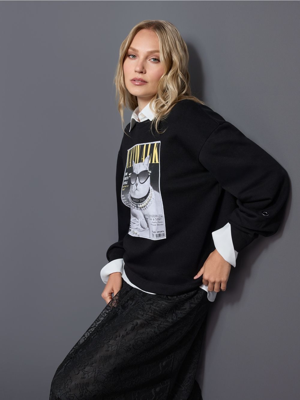 Marc Cain Cat Walk Sweater BS44.13 J47
