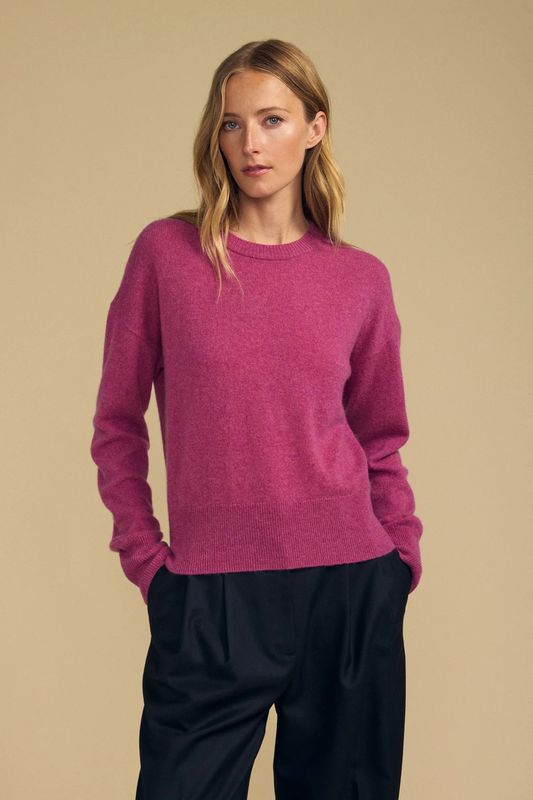 Velvet Cashmere Sweater ALBA07