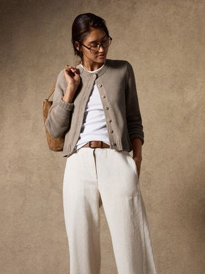 Eileen Fisher Crew Cardigan AGKK4809