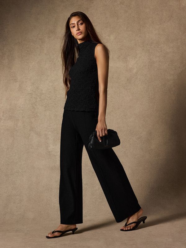 Eileen Fisher High Waisted Pant Pintuck P4940