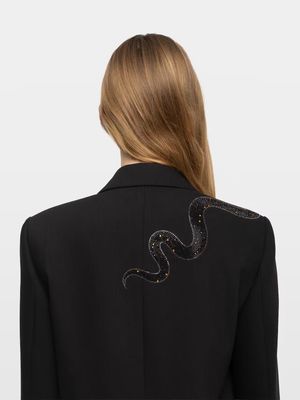 Zadig Voltaire Vanille Snake Blazer