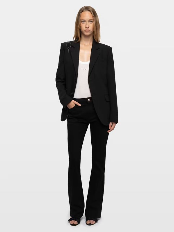 Zadig Voltaire Vanille Snake Blazer